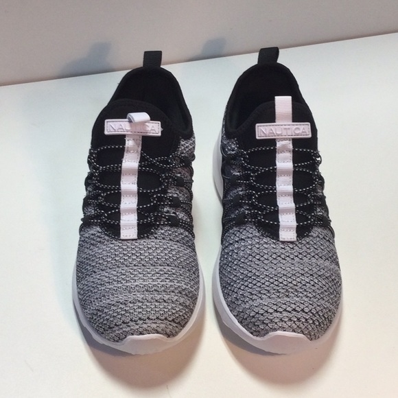 Nautica Womens Slip On Jogger Fleur/White/Black Size 8 - Picture 1 of 6